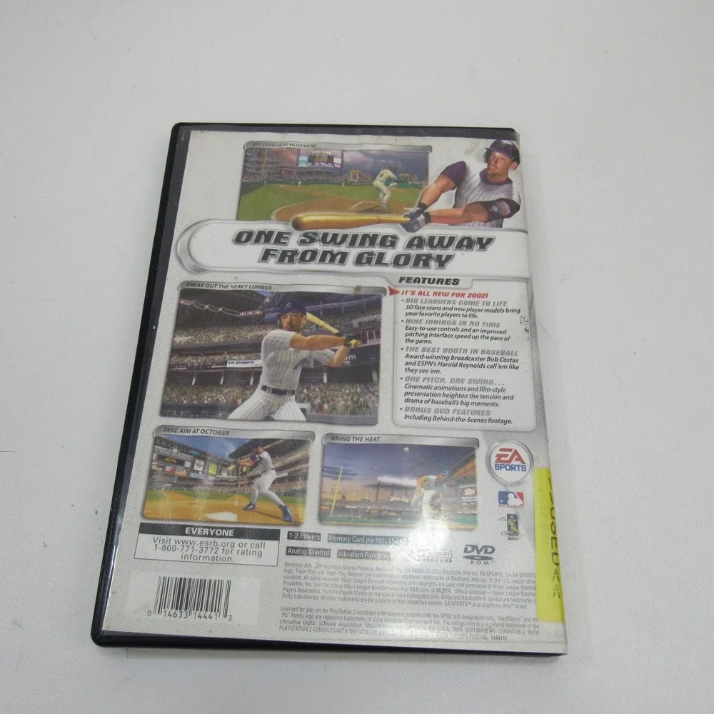 Triple Play‎ 2002 PS2 (PlayStation 2, 2001) Tested
